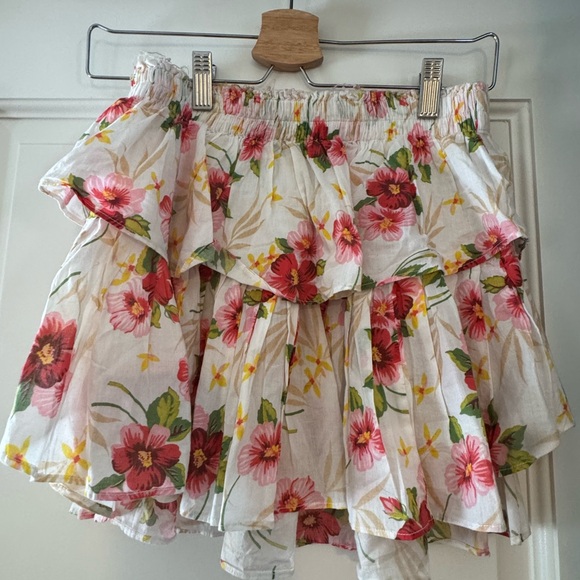 Nora Ruffle Mini Ruffle Skirt and Top Set - Picture 3 of 6